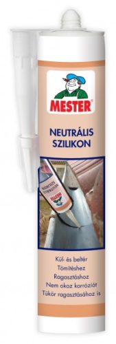 SZILIKON NEUTRÁLIS 280 ML. ÁTLÁTSZÓ MESTER