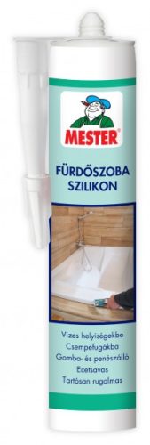 SZILIKON FÜRDÕSZOBAI 280 ML ÁTLÁTSZÓ MESTER