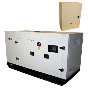   Senci SCDE 55YS zajcsökkentett generátor - ATS és AVR - 55 kVA