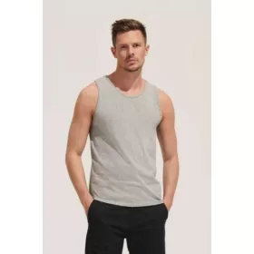   Sols Trikó Justin férfi grey melange 5XL(100% pamut 150g/m2)