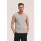 Sols Trikó Justin férfi grey melange 5XL(100% pamut 150g/m2)