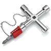 Knipex kapcsolószekrény kulcs 4 ágú