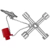 Knipex kapcsolószekrény kulcs 4 ágú