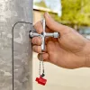 Knipex kapcsolószekrény kulcs 4 ágú