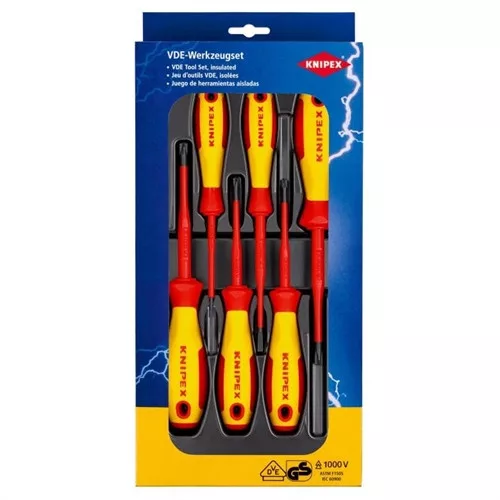 Knipex VDE csavarhúzó készlet PlusMinus / egyhornyú