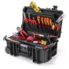 KNIPEX 00 21 33 E "Robust26 Move" Elektro szerszámkoffer 22 részes 550 mm