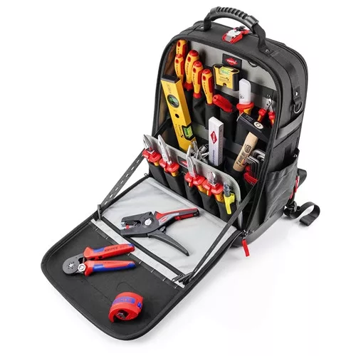 KNIPEX 00 21 50 E Modular X18 Elektro szerszámos hátizsák 22 részes 530mm