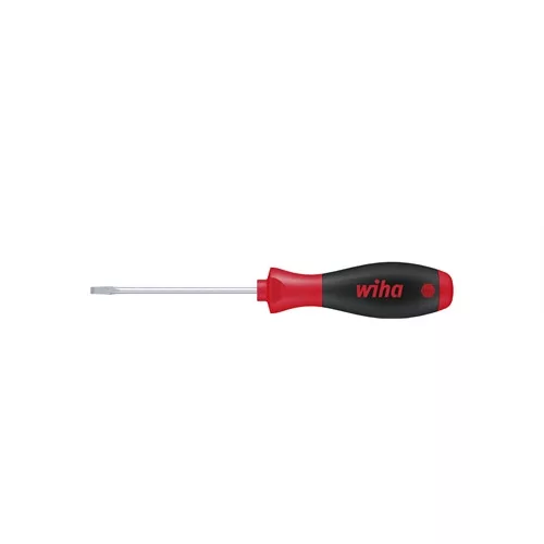 Wiha SoftFinish csavarhúzó Lapos, keskeny hegy a mélyen fekvő csavarokhoz 4.0 mm x 100 mm (00692)