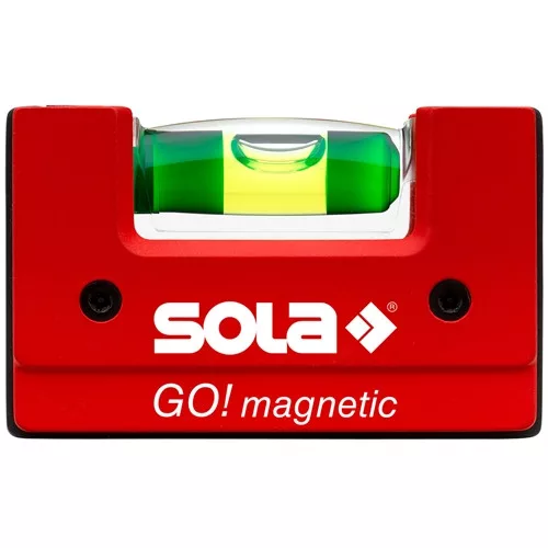 Sola GO! magnetic mágneses kompakt vízmérték 6.8cm (r)