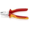 Knipex Erő kombinált fogó krómozott VDE 180 mm