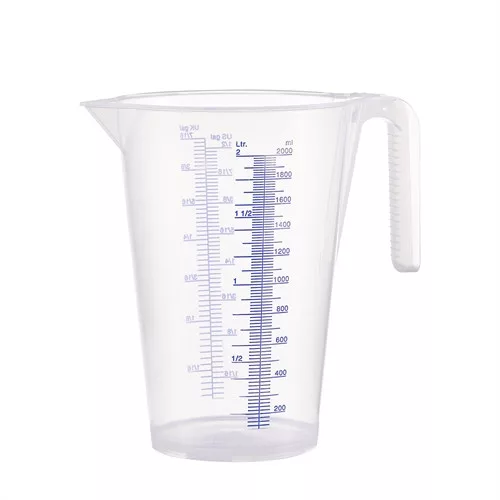 Pressol műanyag mérőedény 2 liter (ml skála)