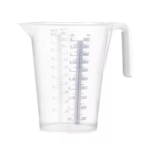 Pressol műanyag mérőedény 5 liter (ml skála)