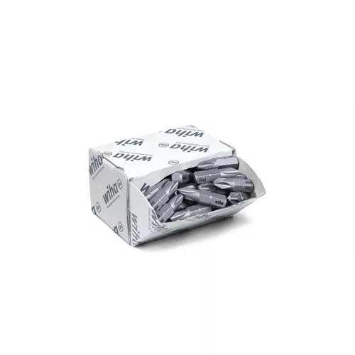 Wiha Standard 25 bitkészlet Phillips (PH2) 1/4" C6,3 nagy kiszerelésű csomagban 50 részes (08048)