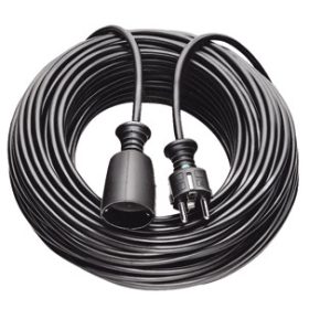   Brennenstuhl BAT műanyag hosszabbítókábel H05VV-F 3G1.5 10m fekete