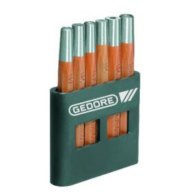   Gedore szegecshúzó és szegecsfejező készlet 6 részes (125 B)