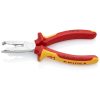 Knipex VDE huzalcsupaszító fogó 165mm