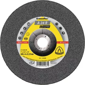   Klingspor csiszolókorong 125x6x22.23mm A 24 R S Domborított