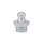 Pressol Babás zsírzógomb H1-egyenes 3/8" UNF-24F-VZ-SK-SW 11