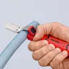 Knipex kábelcsupaszító kés 8-28mm, 165mm