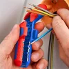 KNIPEX Kábelcsupaszító ErgoStrip®PV, szolár, fotovoltaikus kábelekhez 4-6mm2, 135mm, 16 95 03 SB (bliszter)