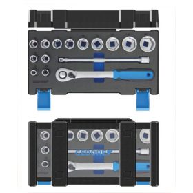   Gedore dugókulcs készlet, 1/2", 15 részes, hatszög, 10-32 mm (19 DMU-20)