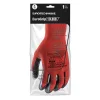 EUROLITE 13l850 tenyerén latex mártott piros kesztyű 10