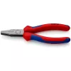 Knipex laposfogó többkomponensű nyél, feketére foszfátozott 160mm