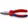 Knipex laposfogó többkomponensű nyél, feketére foszfátozott 160mm