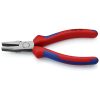 Knipex laposfogó többkomponensű nyél, feketére foszfátozott 160 mm