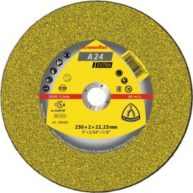   Klingspor vágókorong 125x3.2x22.23mm A 24 EX S Domborított