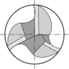 Gühring hosszú nagyoló maró alumíniumhoz 10mm 4xD HA