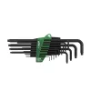 Wiha L-kulcs készlet ProStar tartóban TORX 13 részes fekete oxidált, bliszteres csomagolásban (24852)