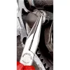 Knipex Félkerek csőrű fogó vágóéllel (Rádiófogó) feketére foszfátozott 160mm