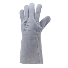 Hegesztőkesztyű szürke marhahasíték 15cm mandzsetta 10