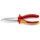 Knipex félgömbfejű fogó hajlított VDE 200mm