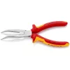 Knipex félgömbfejű fogó hajlított VDE 200mm