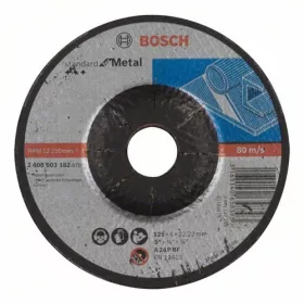   Bosch tisztítókorong 125x6.0 St for Metal A 24 P BF hajlított
