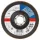 Bosch lamellás tárcsa 125x22.23 mm P80 fémhez Alox X431 kúpos üvegszál