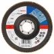 Bosch lamellás tárcsa 125x22.23 mm P80 fémhez Alox X431 kúpos üvegszál