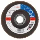 Bosch lamellás tárcsa 125x22.23 mm P80 fémhez Zirkon X551 kúpos üvegszál