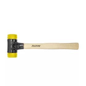   Wiha Cserélhető fejű kalapács közepesen kemény/közepesen kemény Hickory fanyéllel, kerek kalapácsfej 40, 325mm (26641)