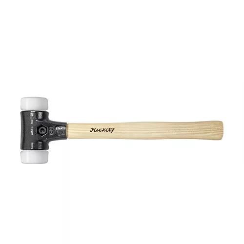 Wiha Cserélhető fejű kalapács közepesen puha/nagyon kemény Hickory fanyéllel, kerek kalapácsfejjel 30, 290mm (26644)