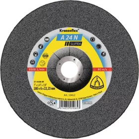   Klingspor csiszolókorong 125x6x22.23mm A 24 N S Domborított
