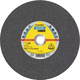Klingspor vágókorong 125x2.5x22.23mm A 24 N S Domborított