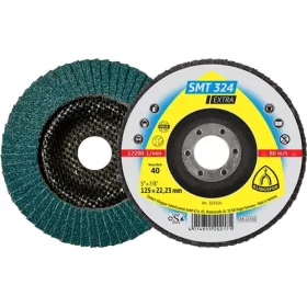   Klingspor lamellás csiszolótányér 125x22.23mm 80 SMT 324 N Egyenes