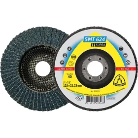   Klingspor lamellás csiszolótányér 125x22.23mm 120 SMT 624 N Kúpos