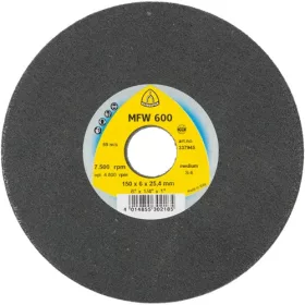 Klingspor kompakt flíz tárcsa 125x6x22mm finom SiC MFW 600