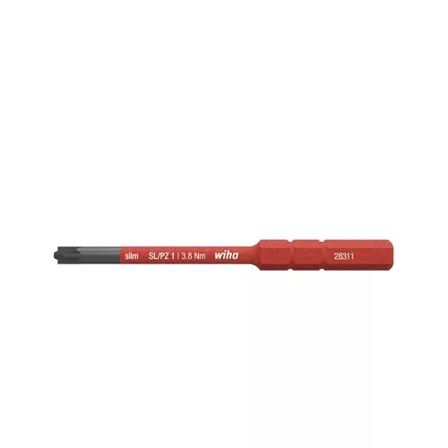 Wiha slimBit electric bit PlusMinus/Pozidriv SL/PZ1 x 75 mm (34589)