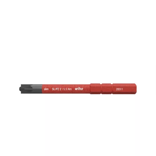 Wiha slimBit electric bit PlusMinus/Pozidriv SL/PZ2 x 75 mm (34590)