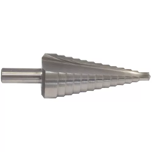 PTG lépcsős egyenes hornyú lemezfúró HSS 4-30 x 2 mm